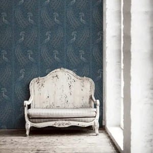 วอลเปเปอร์ OWLS WALLPAPERS PAVO PARADE WALLPAPER 68.5CM X 10M.
